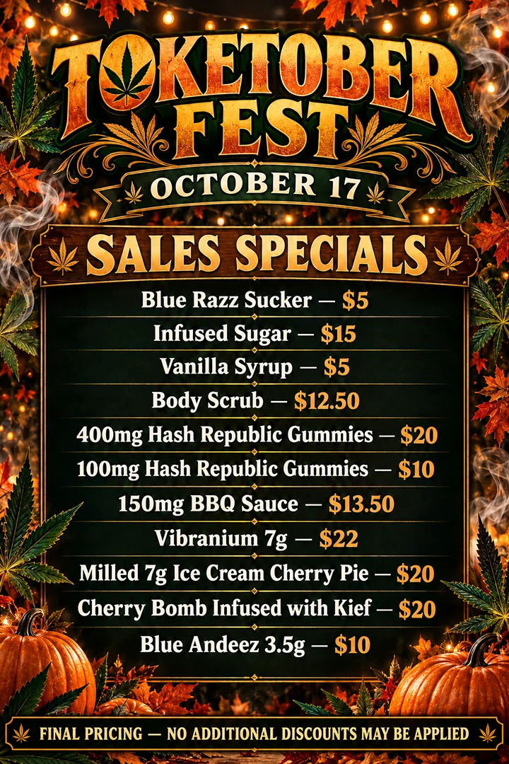 Toketober Sales Flyer